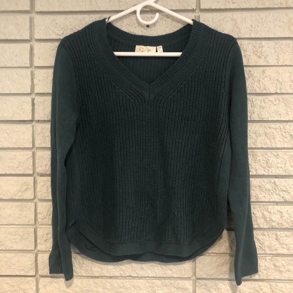 Teal Sweater